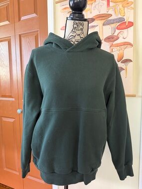 lululemon athletica Dark Green Hoodie Sweatshirt